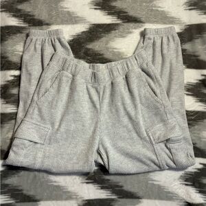 Aerie Waffle Cargo Jogger Sweats